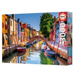 EDUCA CASSE-TÊTE 3000 PIÈCES - BURANO, ITALIE #20577